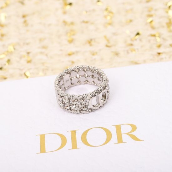 Louis Vuitton LV Luxury Crystal Pearl Ring