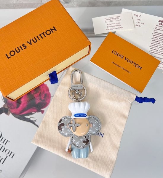 Louis Vuitton LV Cute Sunflower Doll Keychain Pendant