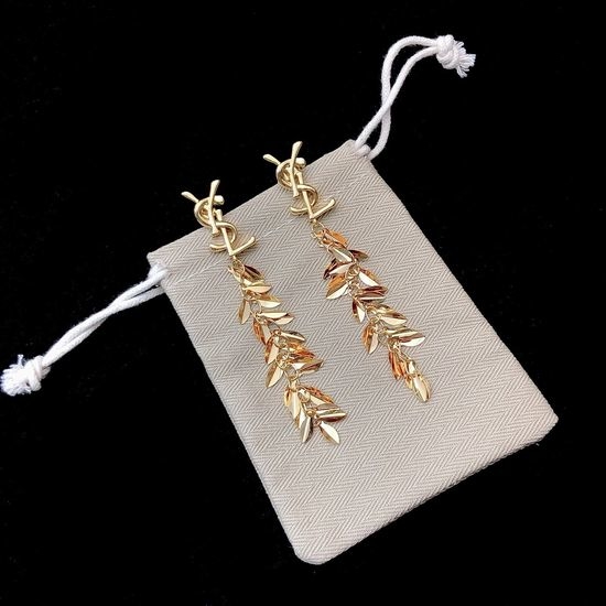 Yves Saint Laurent YSL Trendy Sparkle Stud Earrings