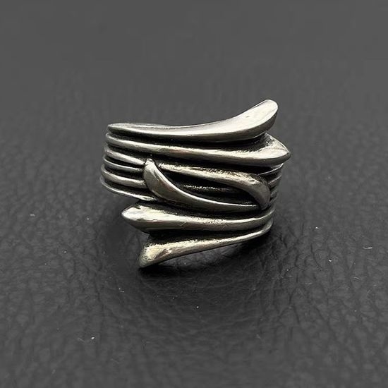 Chrome Hearts Vintage Punk Retro Couple Rings
