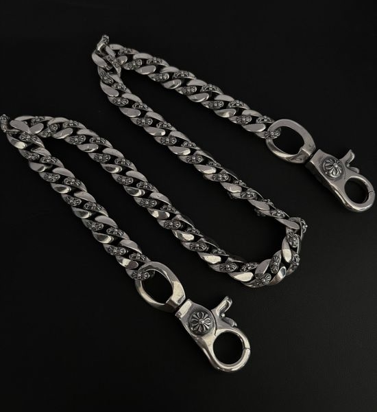 Chrome Hearts Cross Pendant Cuban Chain