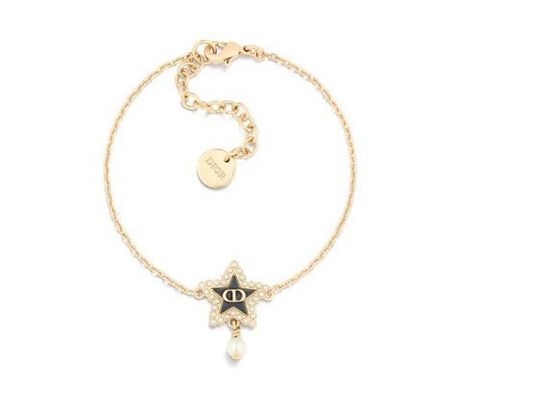 Christian Dior CD Five Pointed Star Bracelet