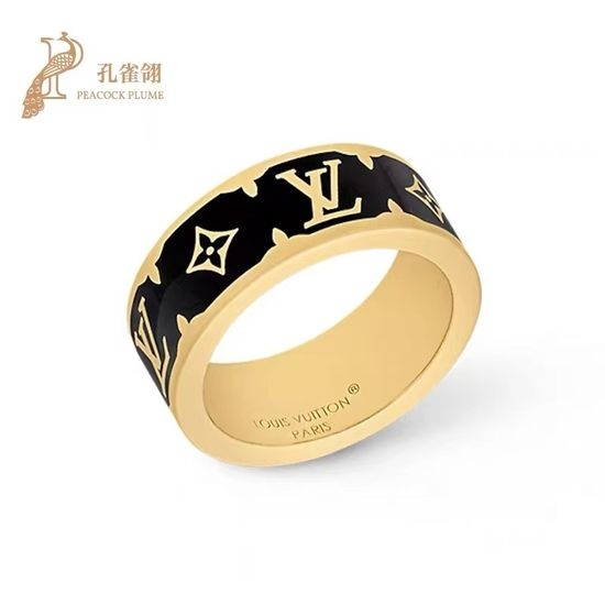 Louis Vuitton LV Vintage Unique Design Fashion Ring