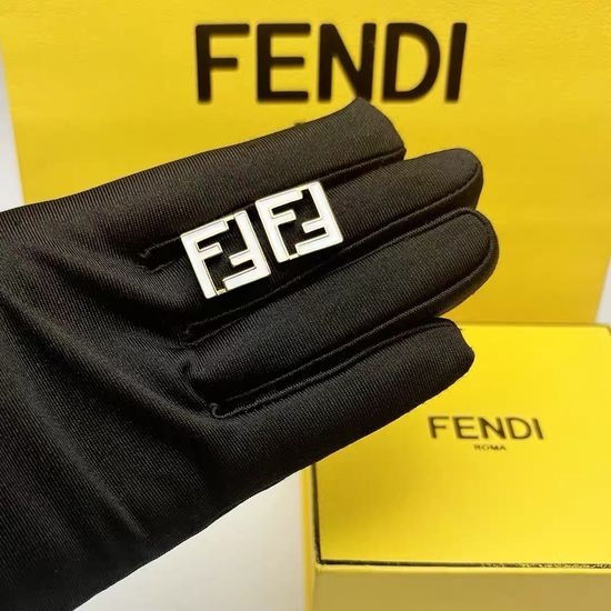 Fendi Simple Elegant Daily Stud Earrings