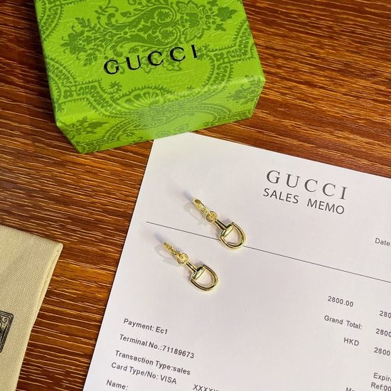 Gucci Classic Retro Stud Earrings Jewelry