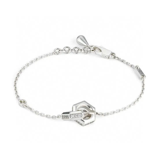 Gucci Zircon Geometric Chain Bracelet Jewelry