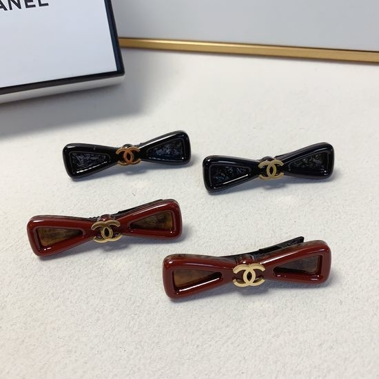 Chanel Bow Knot Hair Clips 2PCS Daily Wear