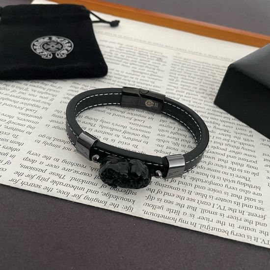 Chrome Hearts Pixiu Pattern Retro Textured Bracelet