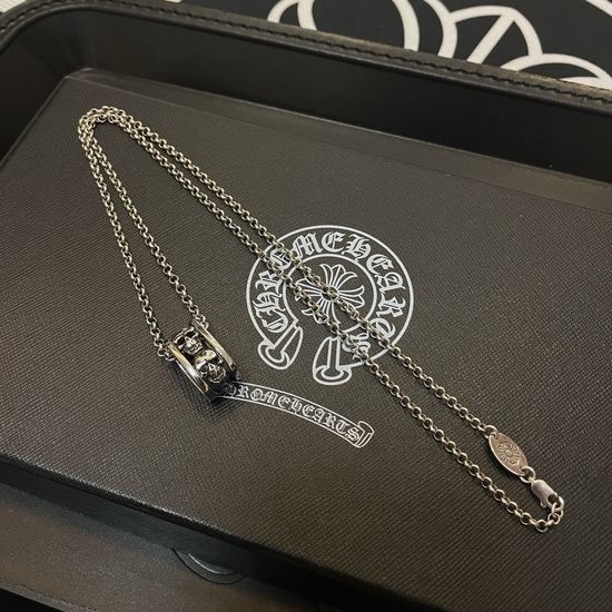Chrome Hearts Vintage Ring Pendant Necklace