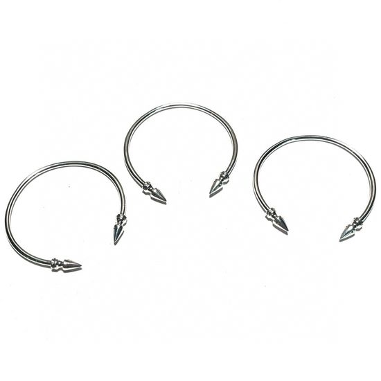 Chrome Hearts Classic Two Head Nail Cuff Bangle