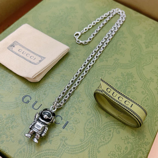 Gucci Cute Bear Pendant Necklace