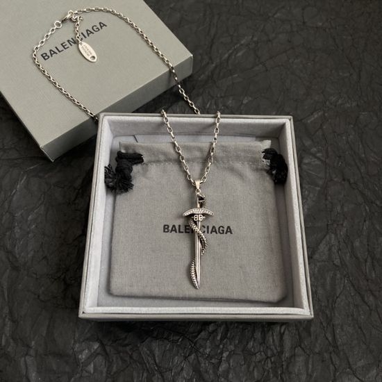 Balenciaga Classic Textured Gold-tone Necklace