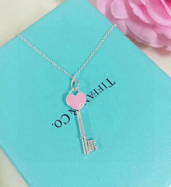 Tiffany & Co. Heart Key Pendant Classic Necklace