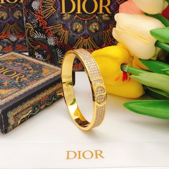 Christian Dior CD CD Full Diamond Bangle