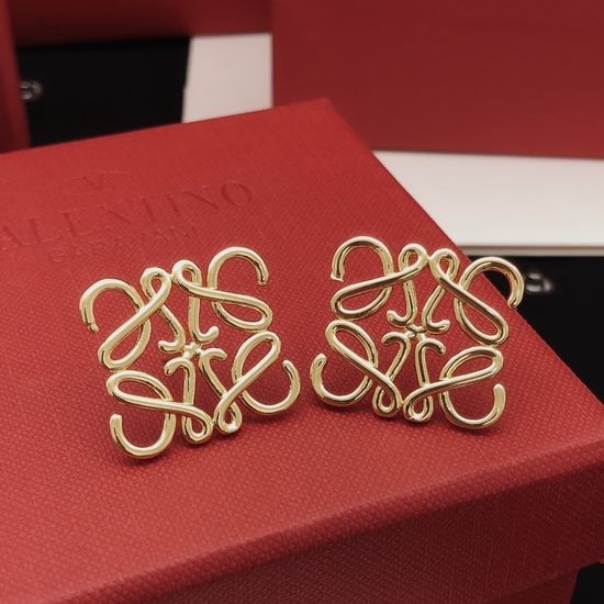 Loewe Smooth Polished Stud Earrings