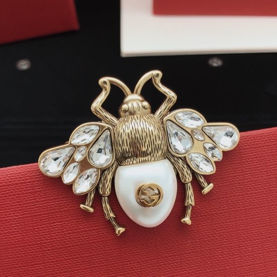 Gucci Bee Brooch Brass Material Classic