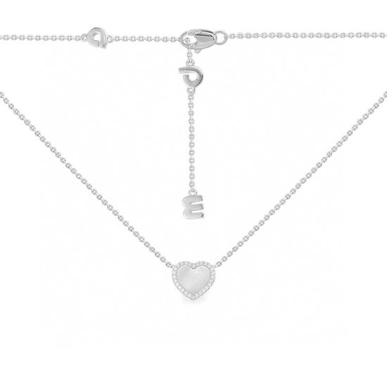 Apm monaco Adjustable Love Heart Pendant Necklace