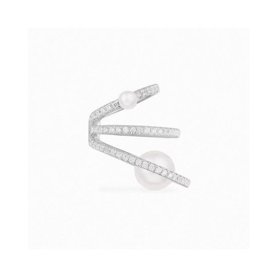 Apm monaco Single Pearl Ear Cuff Non Pierced
