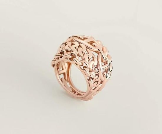 Hermes Classic Pig Nose Design Band Ring