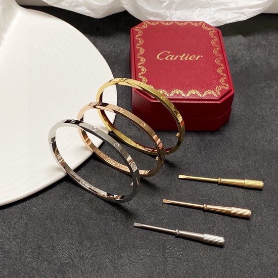 Cartier Sleek Narrow Bangle with Screwdriver