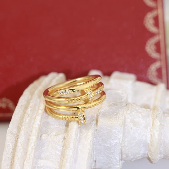 Cartier Multi Layer Smooth Nail Ring