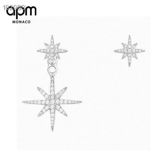Apm monaco Asymmetrical Meteor Stud Earrings Jewelry