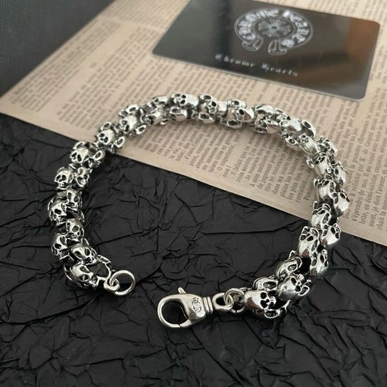 Chrome Hearts Vintage Skull Pattern Classic Bracelet