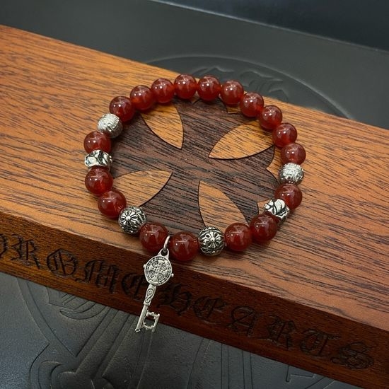 Chrome Hearts Vintage Multi-element Red Beaded Bracelet