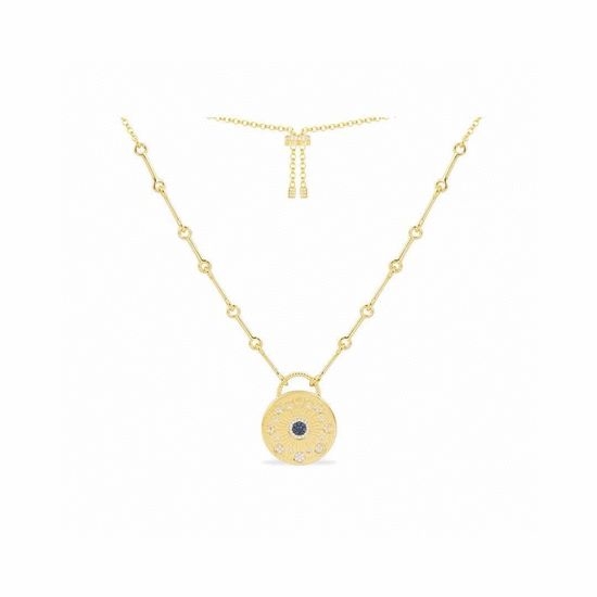 Apm monaco Sun Moon Glow Pendant Necklace