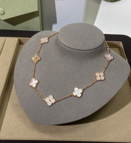 Van Cleef & Arpels VCA Pink Mother of Pearl Diamond Jewelry