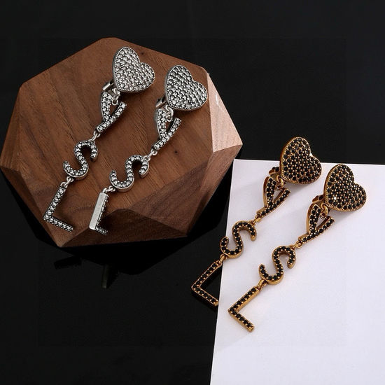 Yves Saint Laurent YSL Elegant Minimalist Non Pierced Ear Clips