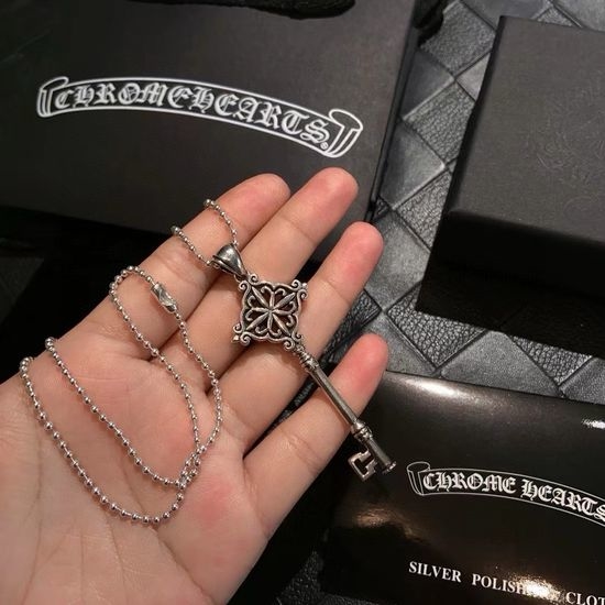 Chrome Hearts Vintage Key Pendant Necklace