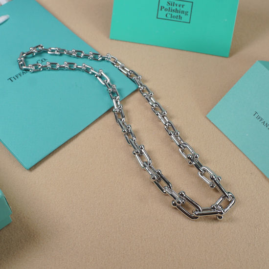 Tiffany & Co. Horseshoe Buckle Adjustable Necklace