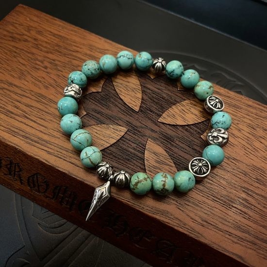 Chrome Hearts Vintage Turquoise Beaded Bracelet