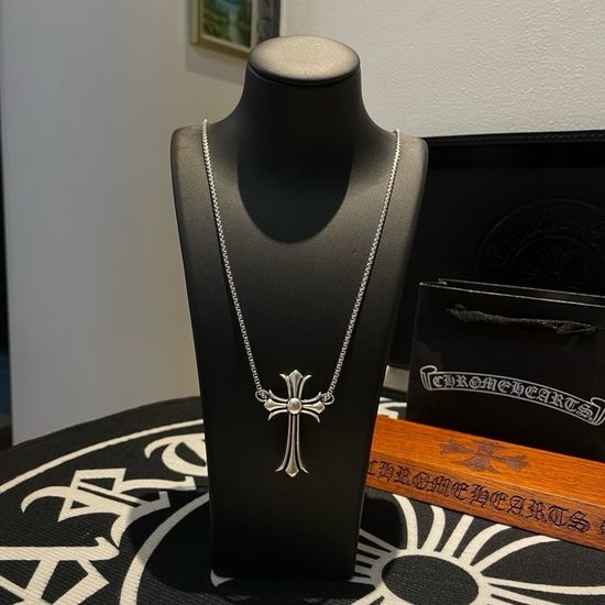 Chrome Hearts Vintage Cross Pendant Necklace