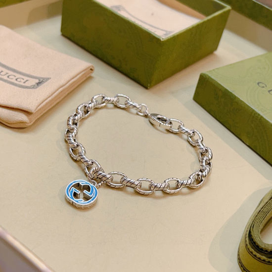Gucci Classic Emblem Adjustable Bracelet