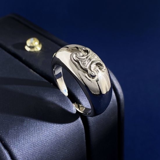 Celine Classic Open Band Plain Ring