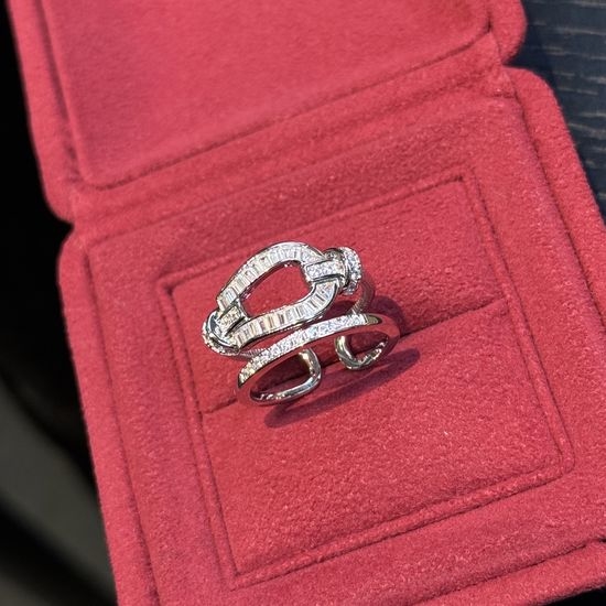 Fred Sailor s Buckle Horse Hoof Open Ring