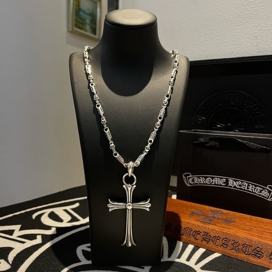 Chrome Hearts Vintage Cross Pendant Necklace