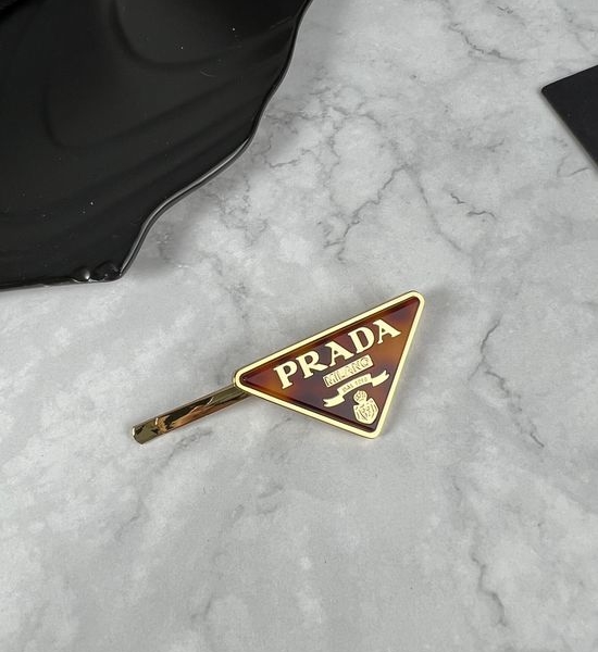 Prada Stylish Hair Clips Set of Two