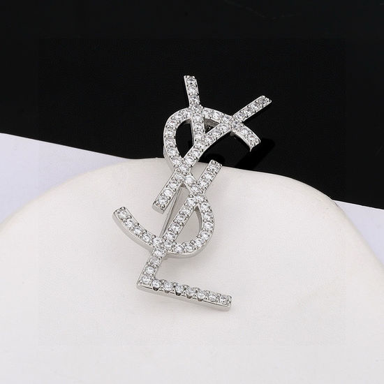 Yves Saint Laurent YSL Classic Design Fashion Versatile Brooch