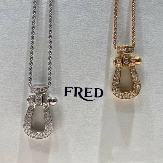 Fred Horseshoe Buckle Premium Versatile Necklace