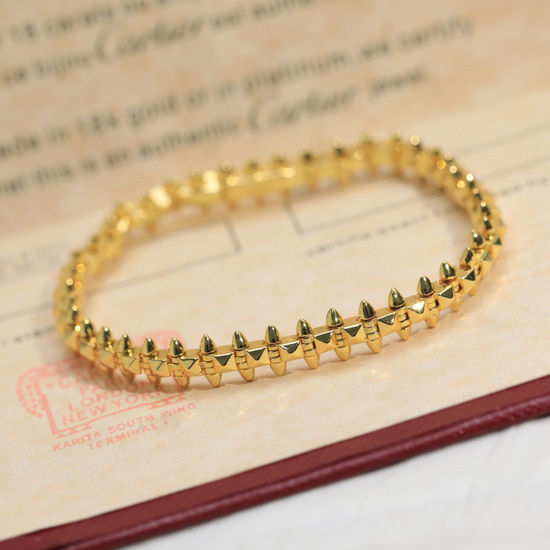 Cartier Movable Rivet Chain Bracelet