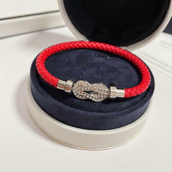 Fred Lucky Red Rope Eight Character Bracelet