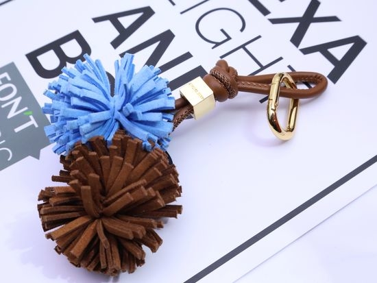 Miu Miu Luxury Leather Tassel Bag Charm
