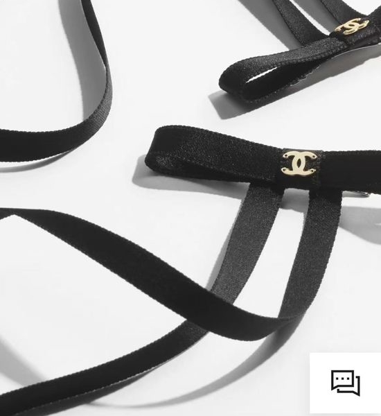 Chanel Bowknot Scrunchie Set