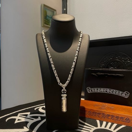 Chrome Hearts Vintage Bamboo Pendant Necklace