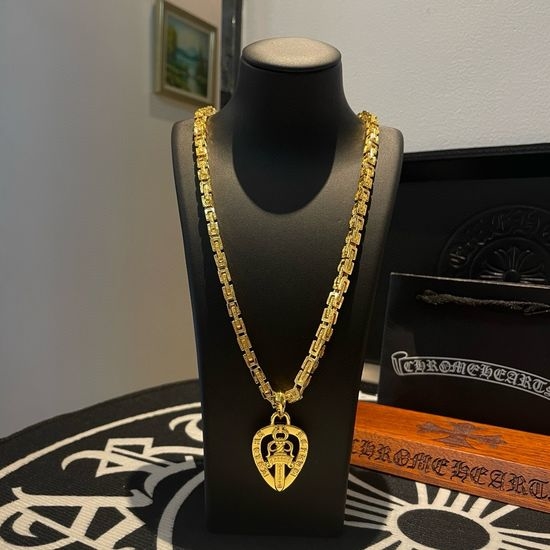 Chrome Hearts Retro Multi Element Pendant Necklace