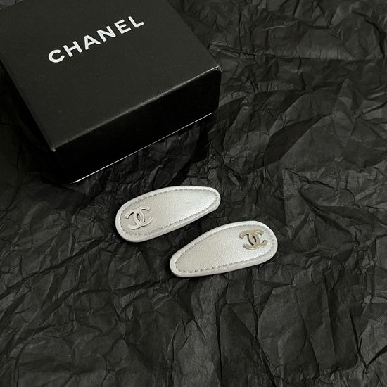 Chanel Vintage Bronze Hair Claw Clip