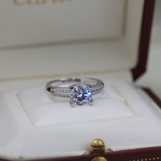 Cartier Classic Cartier Single Diamond Horn Ring